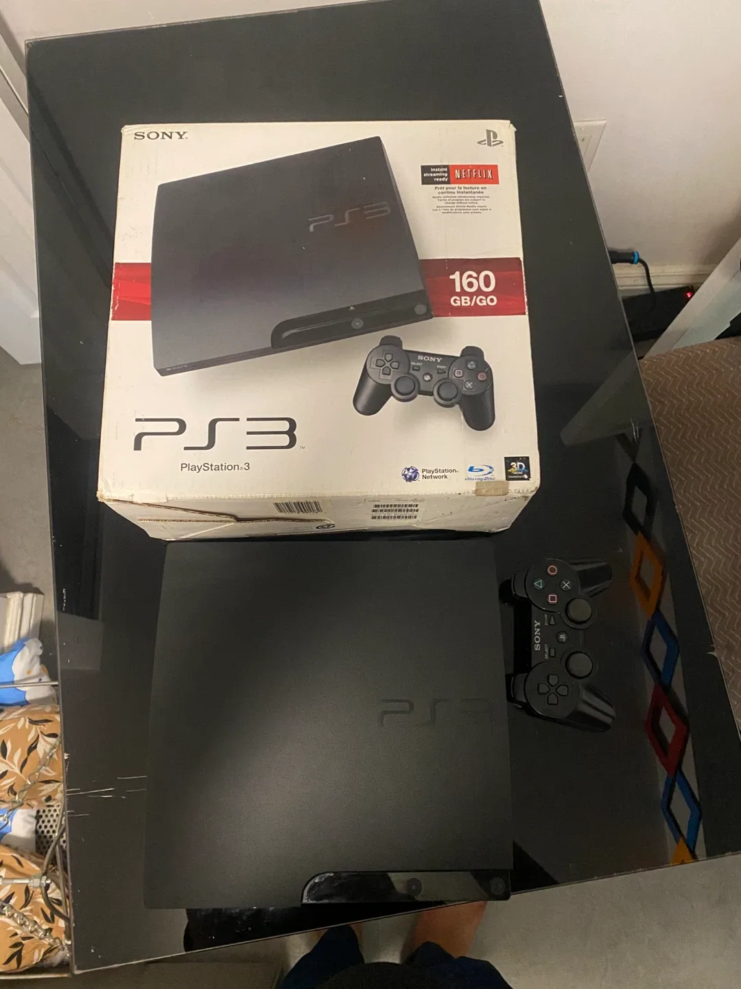 Sony PlayStation 3 (PS3) 160GB with Controller thumbnail