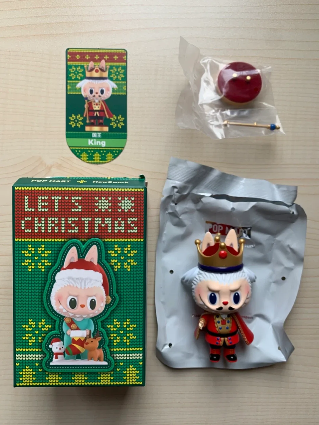 Pop Mart Labubu Let’s Christmas Blind Box Figure King thumbnail
