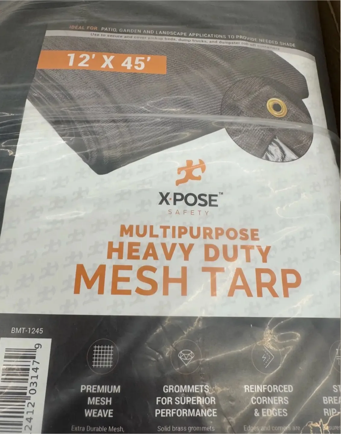 X-Pose Safety Mesh Tarp 12’x45’ image indicator(8)