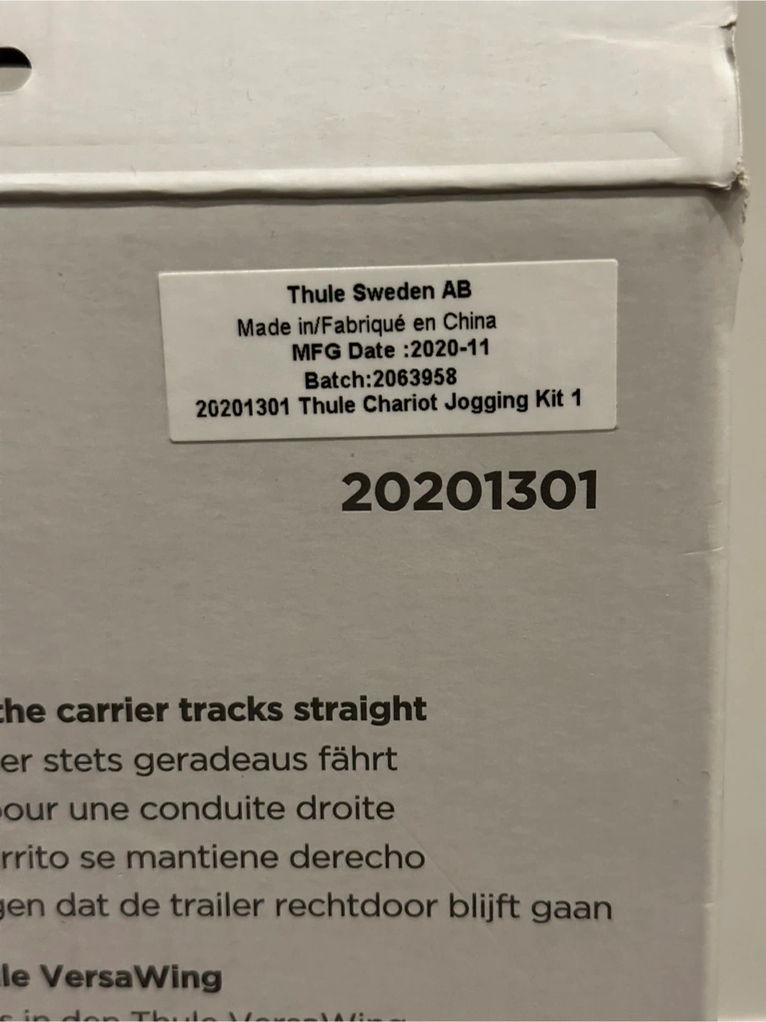 NEW Thule Chariot Jogging Kit 1 - photo 4