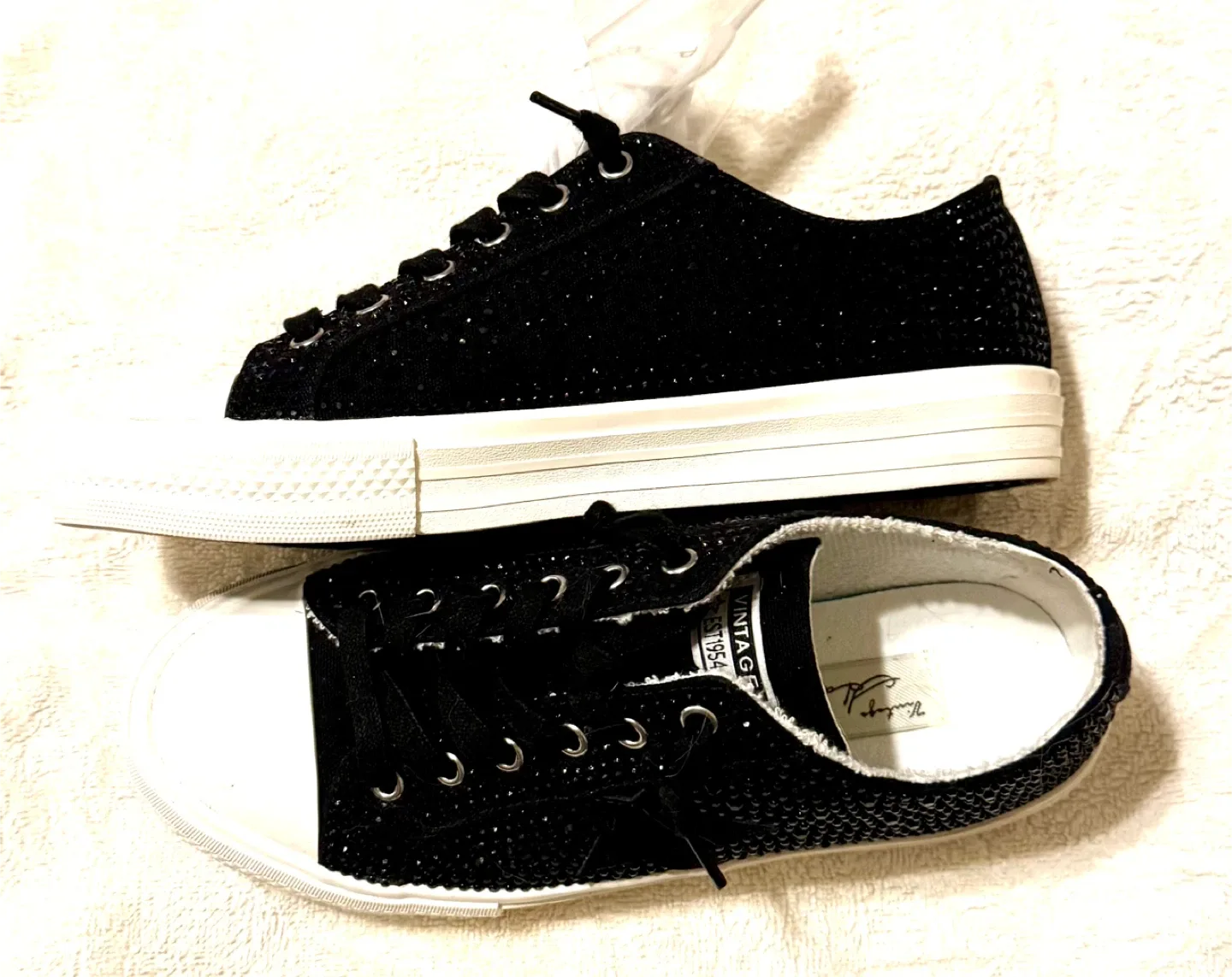 Vintage Havana Est 1954 Black Starburst Sneakers thumbnail