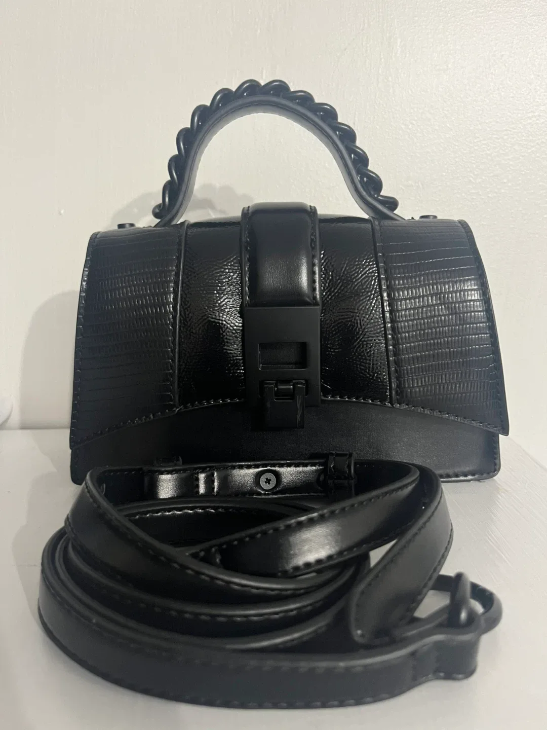 Aldo XS Top Handle Bag - Black thumbnail