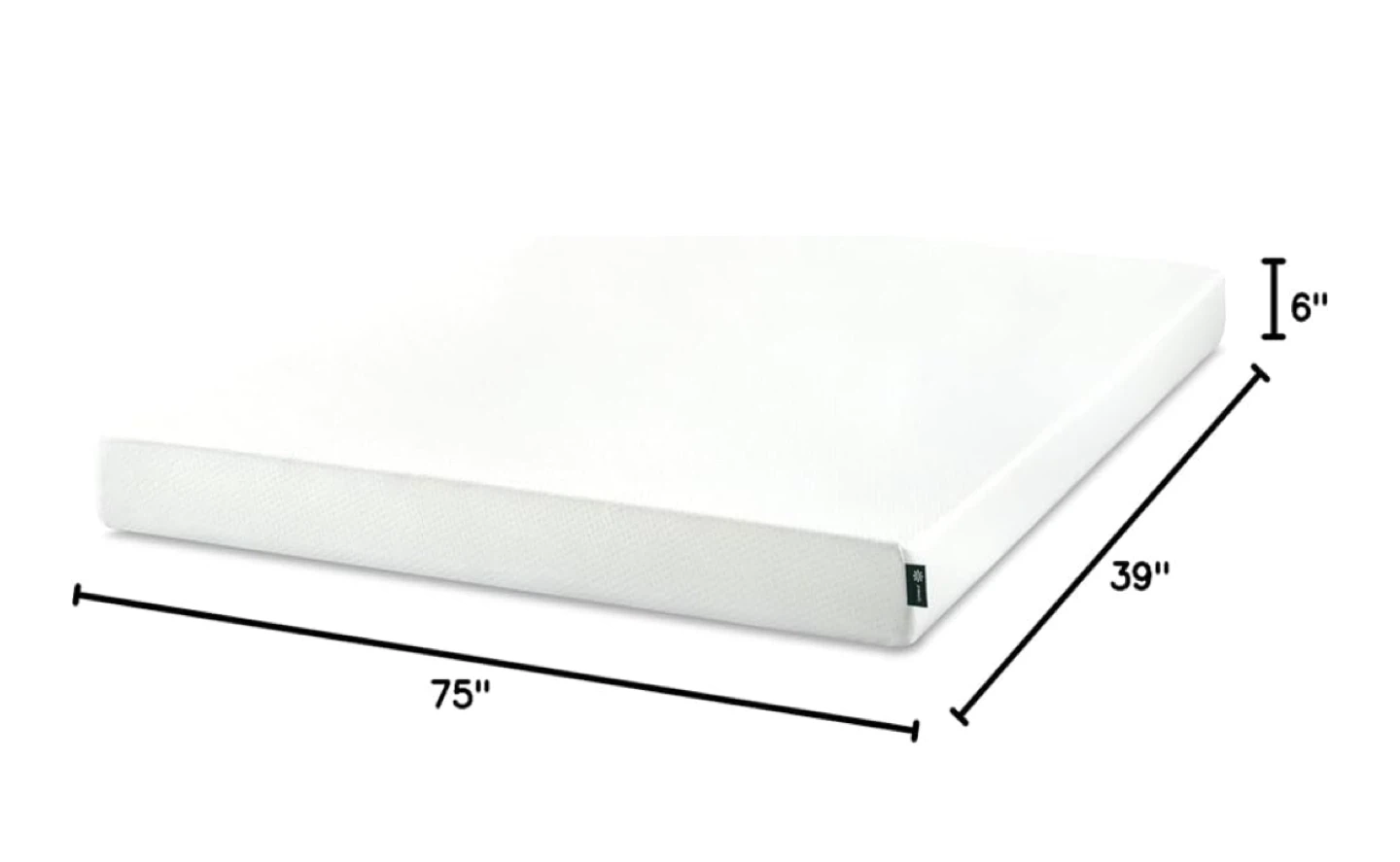 6" Memory Foam Mattress - Twin - photo 3