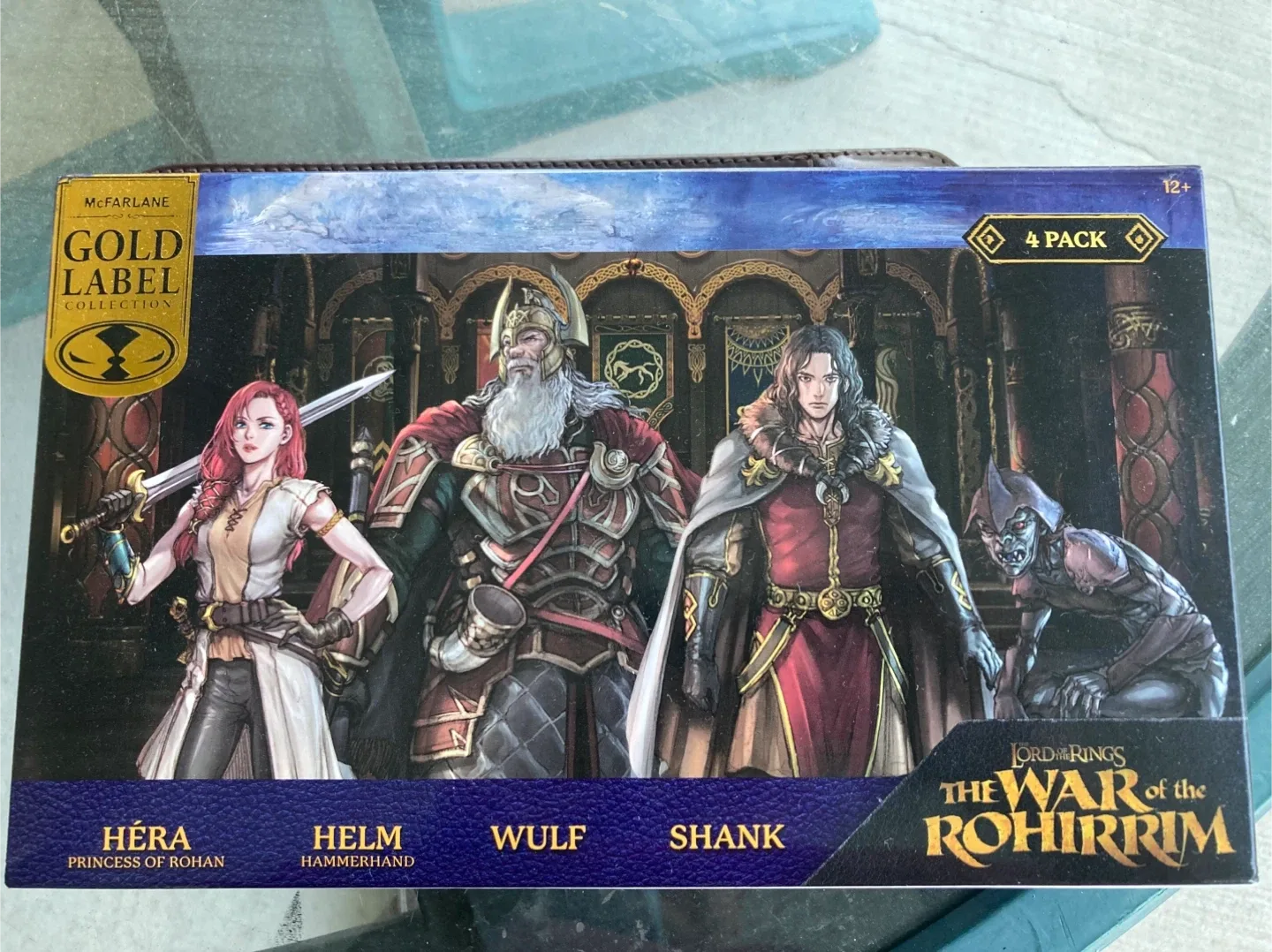 NEW McFarlane Lord of the Rings War of the Rohirrim 4-Pack thumbnail