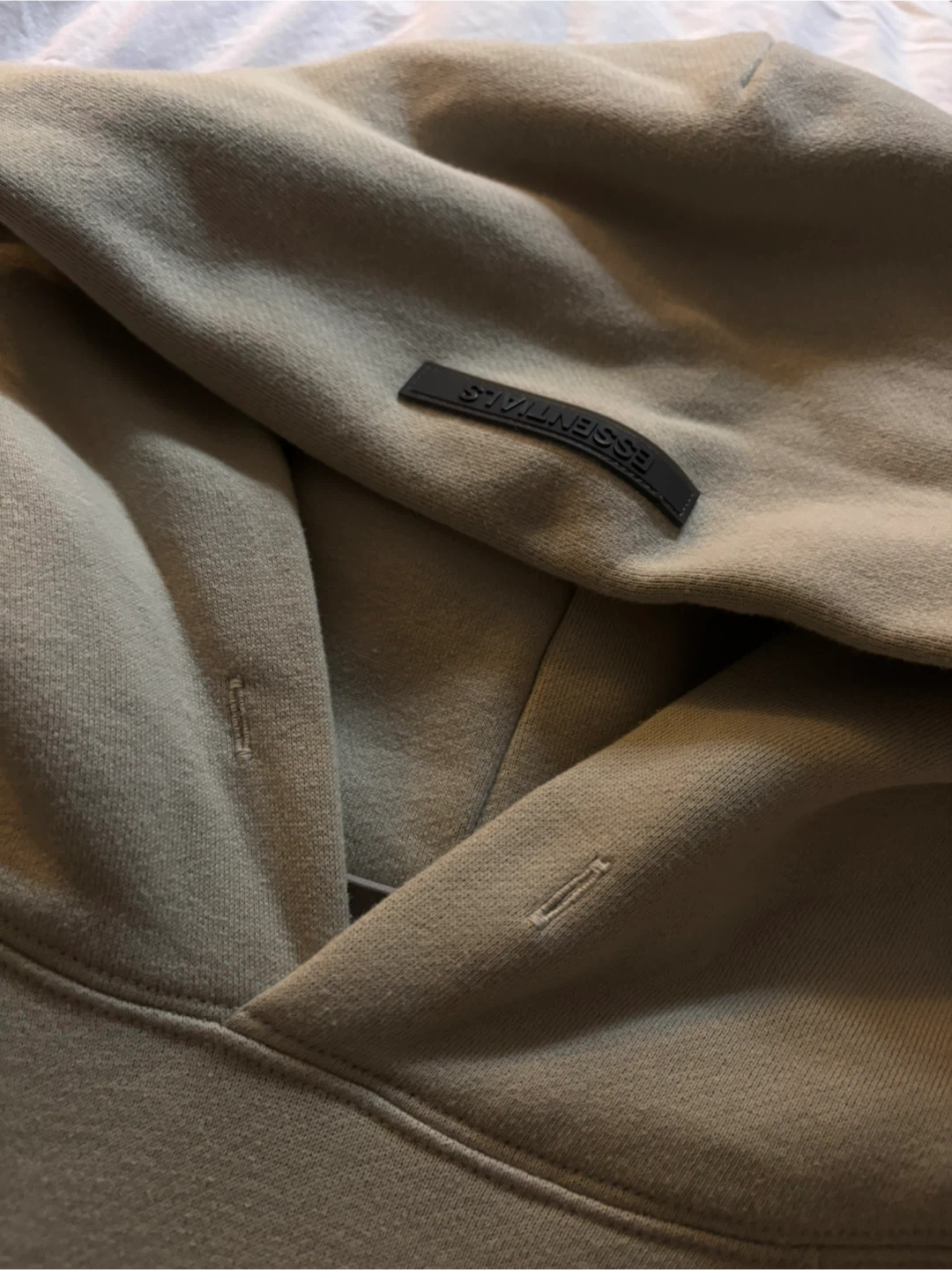 Fear of God Essentials x SSENSE Hoodie ‘Green Concrete’ - photo 4