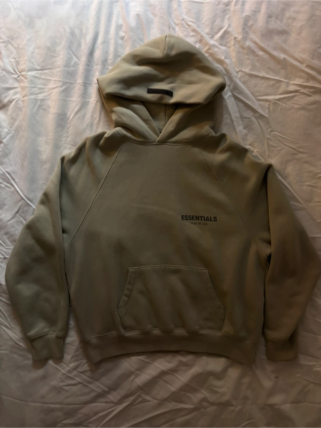Fear of God Essentials x SSENSE Hoodie ‘Green Concrete’