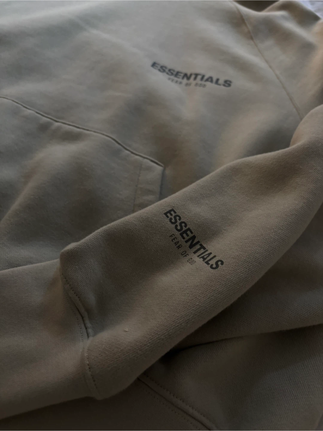 Fear of God Essentials x SSENSE Hoodie ‘Green Concrete’ - photo 3