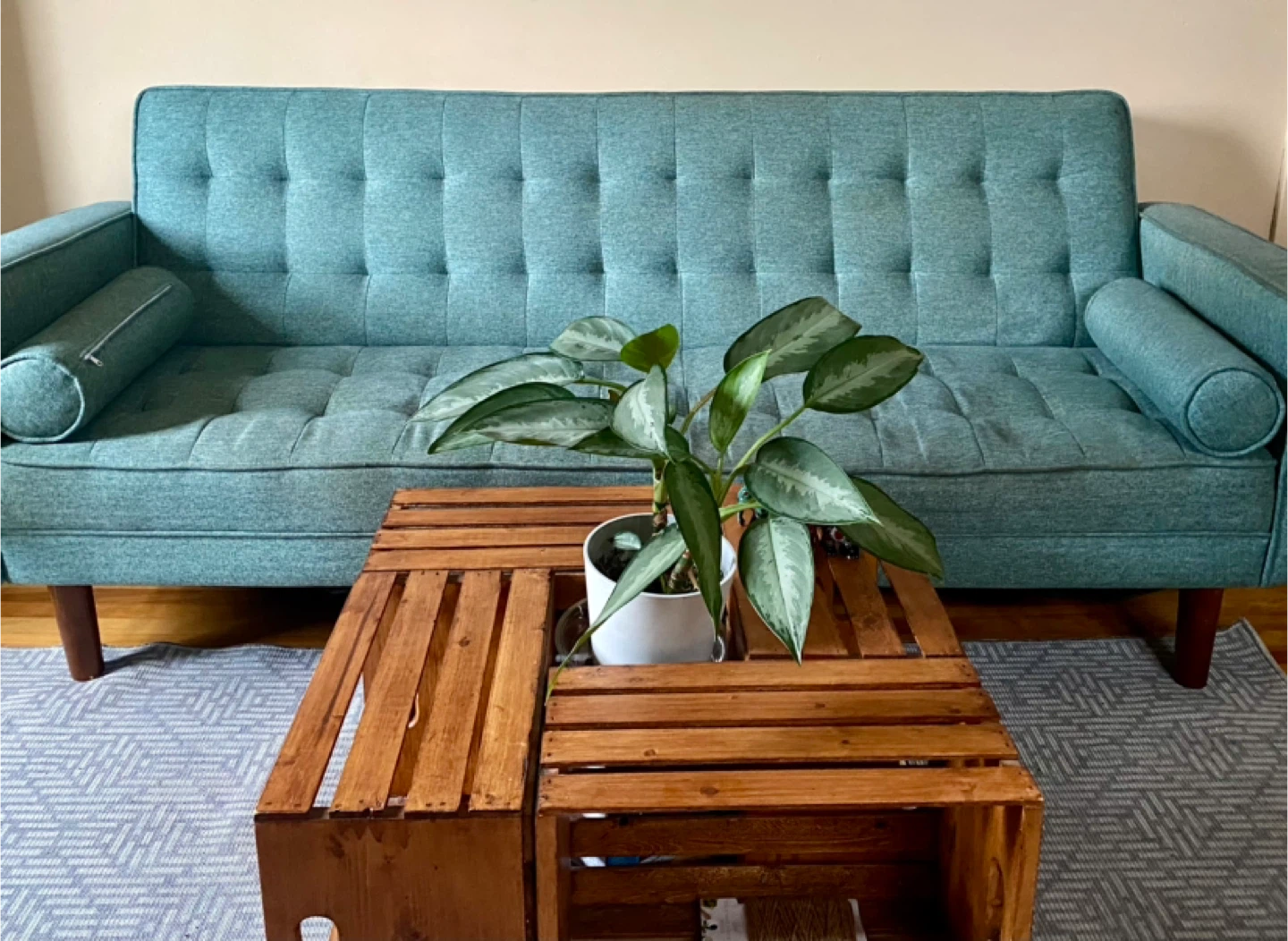 Artisanal Wooden Crate Coffee Table - photo 2