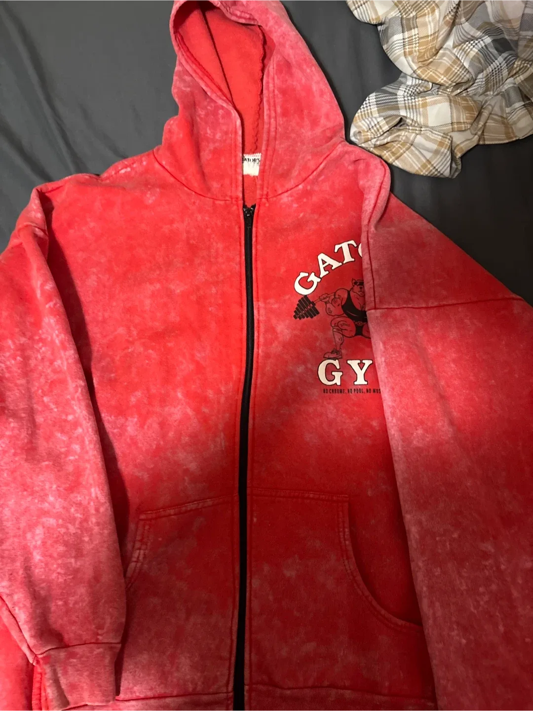 Gator's Gym Red Hoodie - Size L thumbnail