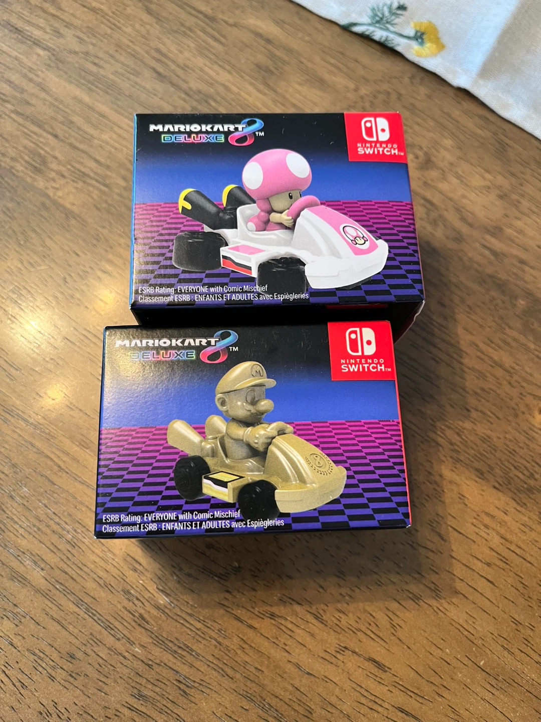 Happy meal toys - Mario Kart Deluxe Nintendo Switch Figures