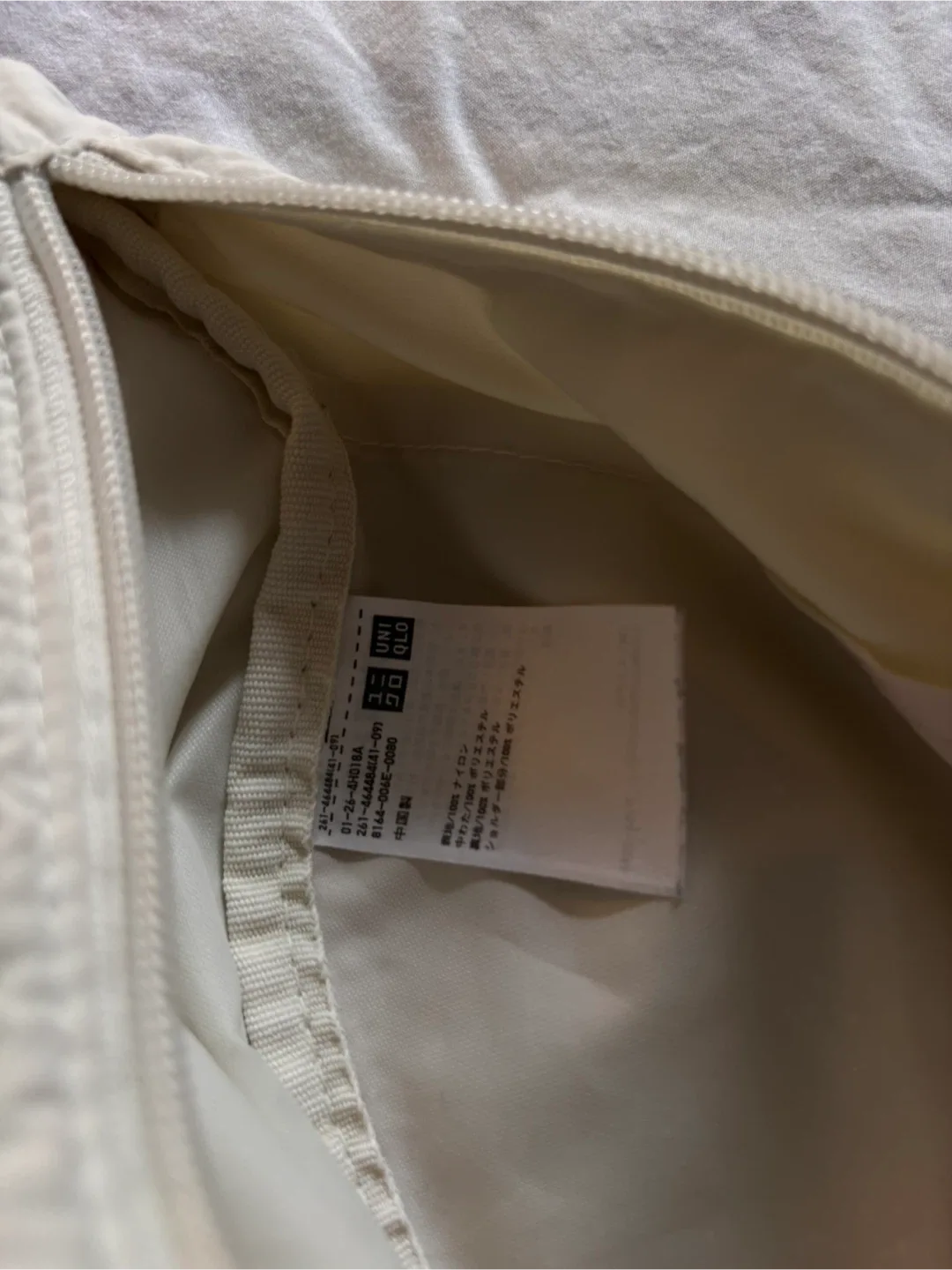 Uniqlo Moon Round Mini Shoulder Bag - Cream image indicator(2)