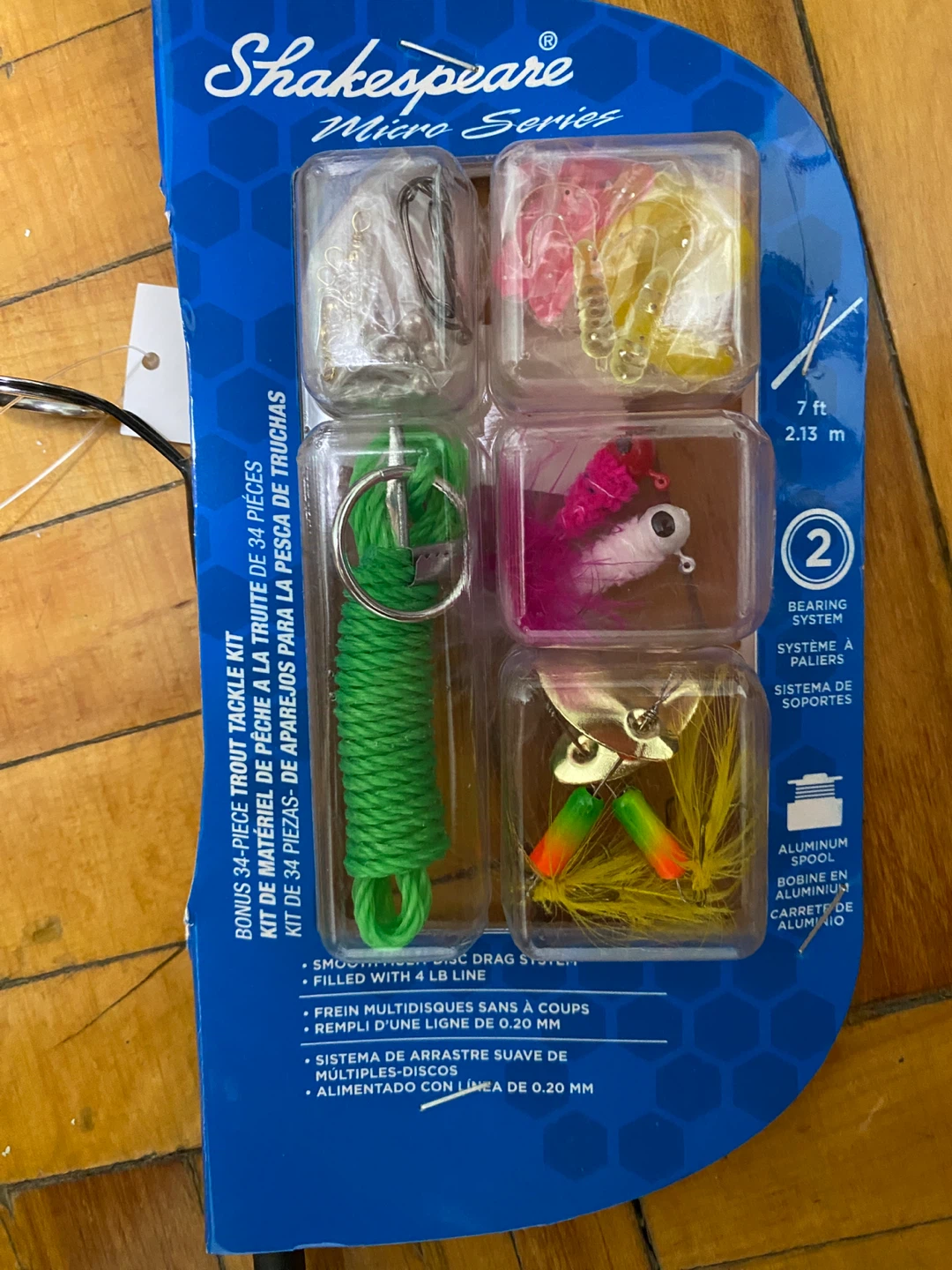 Shakespeare Micro Series spinning combo 7ft - photo 4