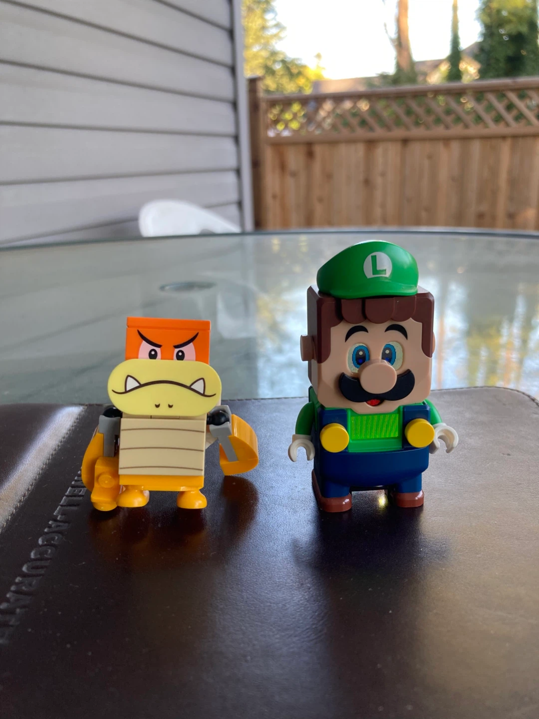 LEGO Super Mario Luigi & Spike Figures