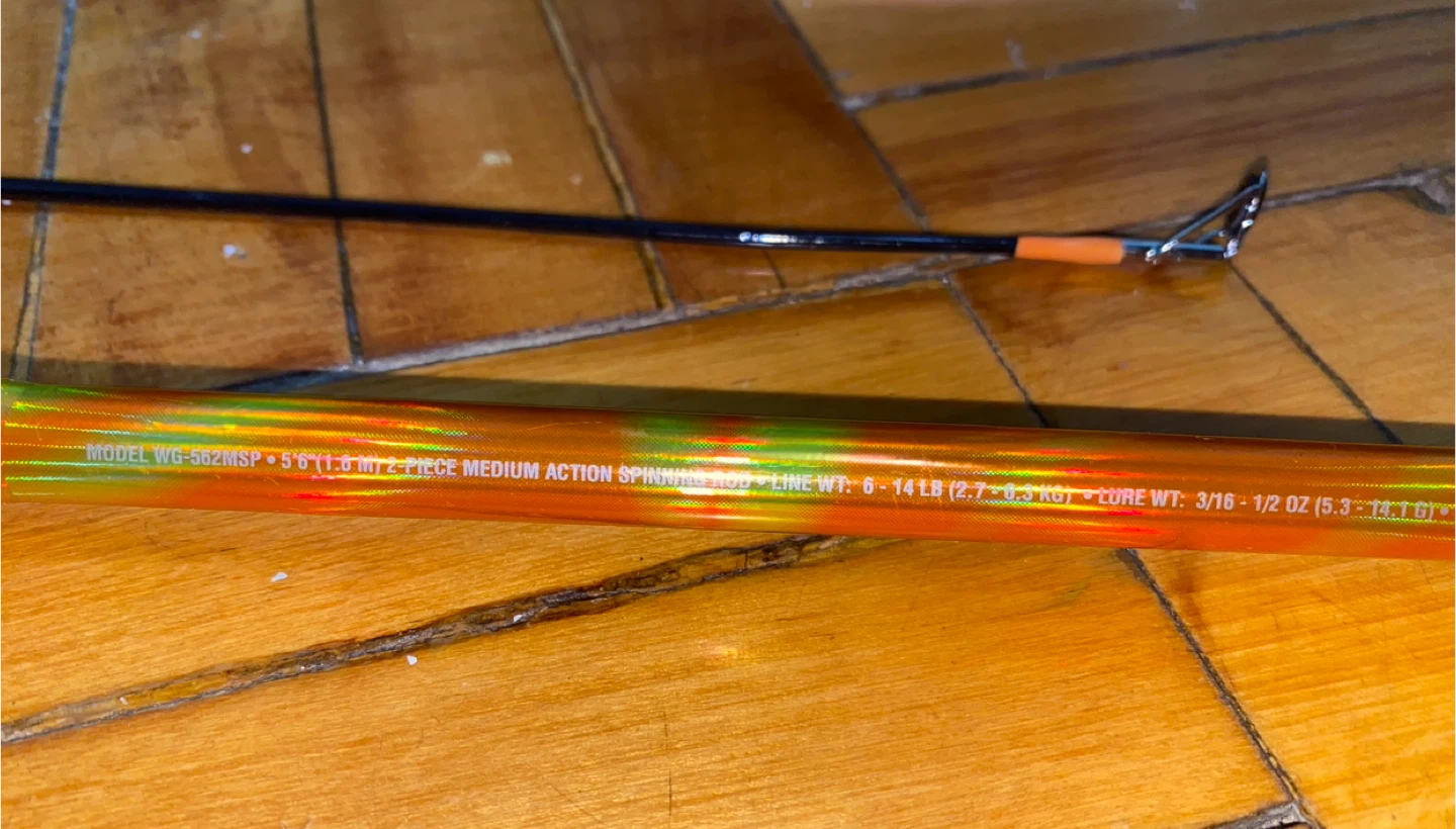South Bend Worm Gear spinning combo 5’6ft - photo 3