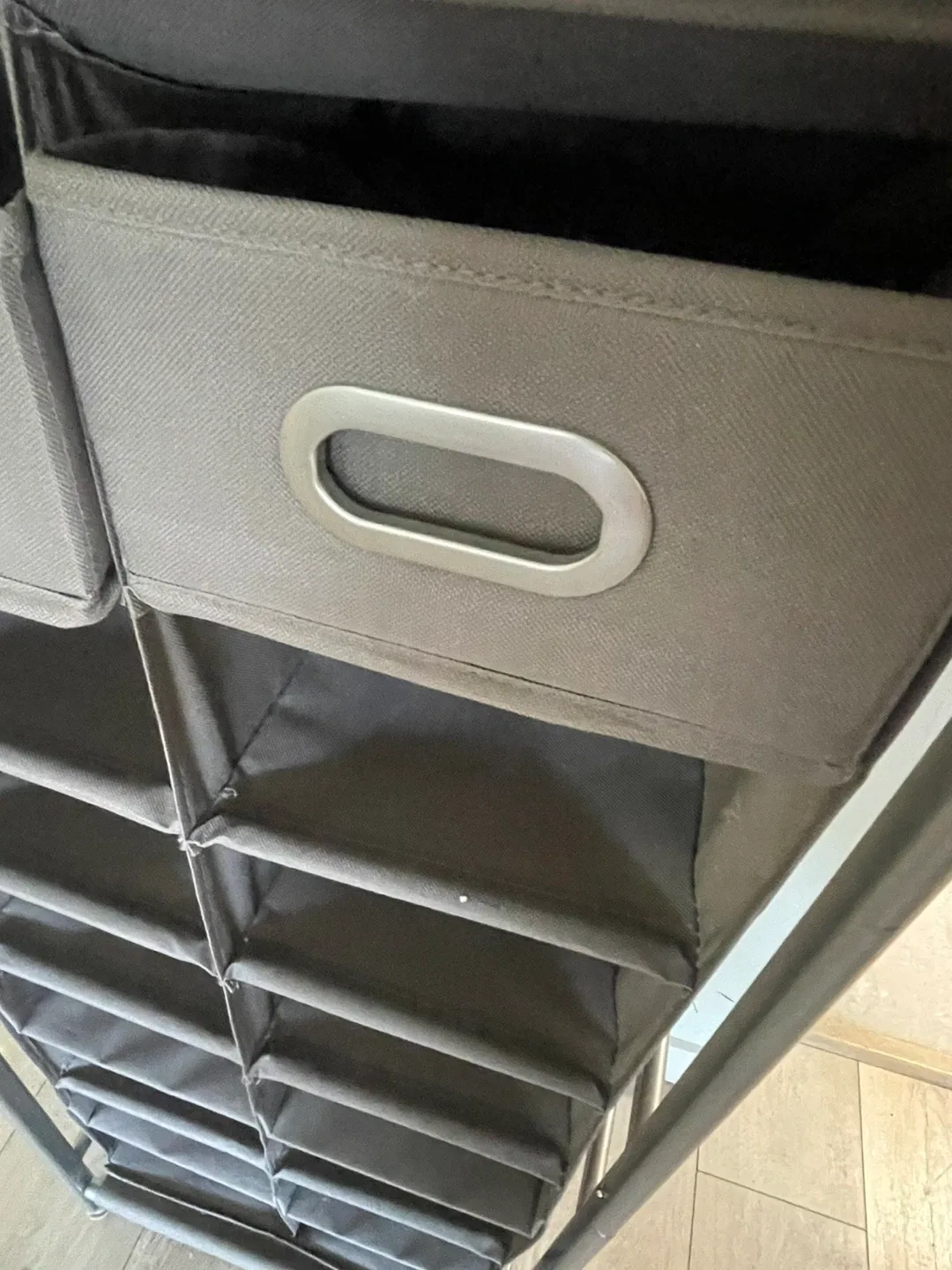 Shoe Rack Organizer with two drawers - storage image indicator(4)