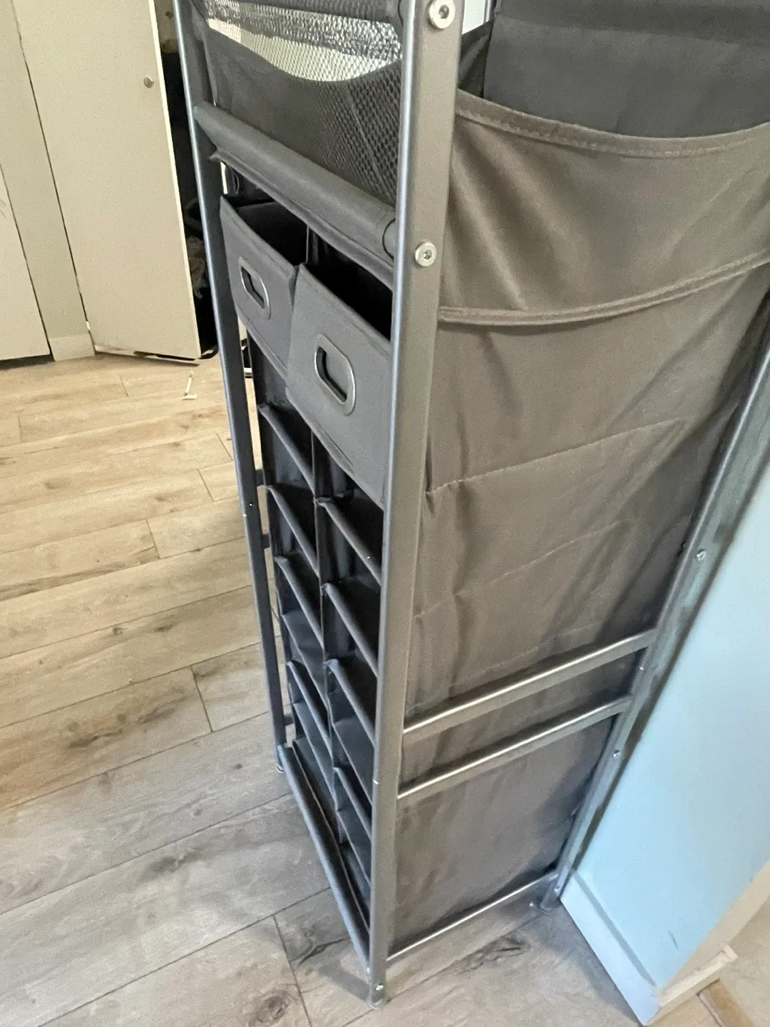 Shoe Rack Organizer with two drawers - storage image indicator(3)