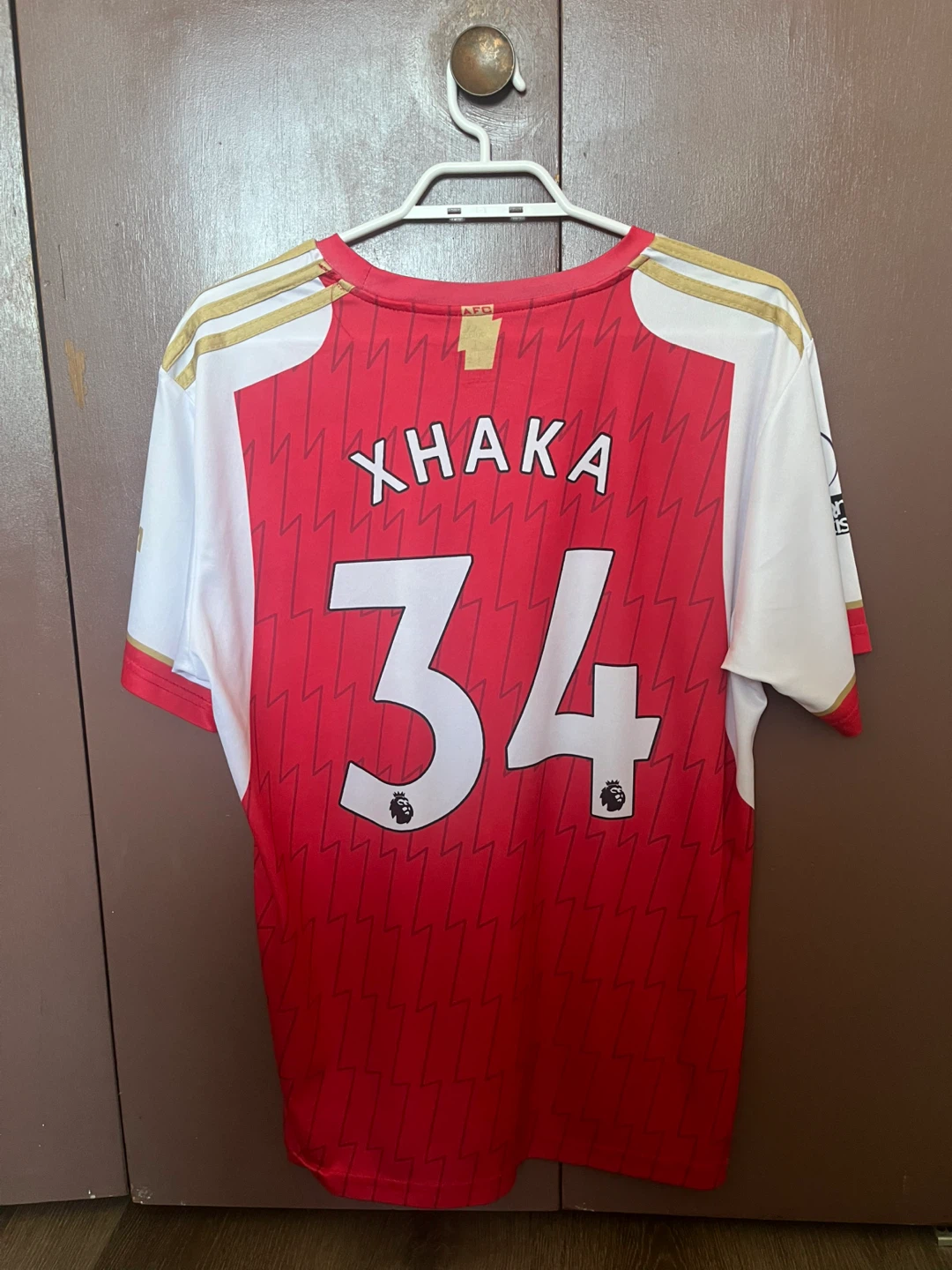 Adidas Arsenal Xhaka 34 Soccer Jersey - Size L - photo 2