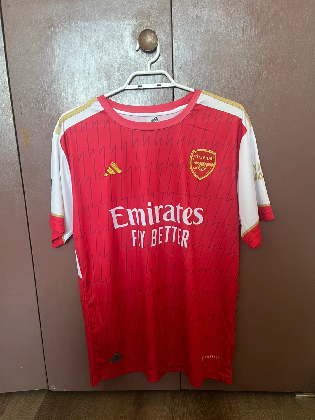 Adidas Arsenal Xhaka 34 Soccer Jersey - Size L