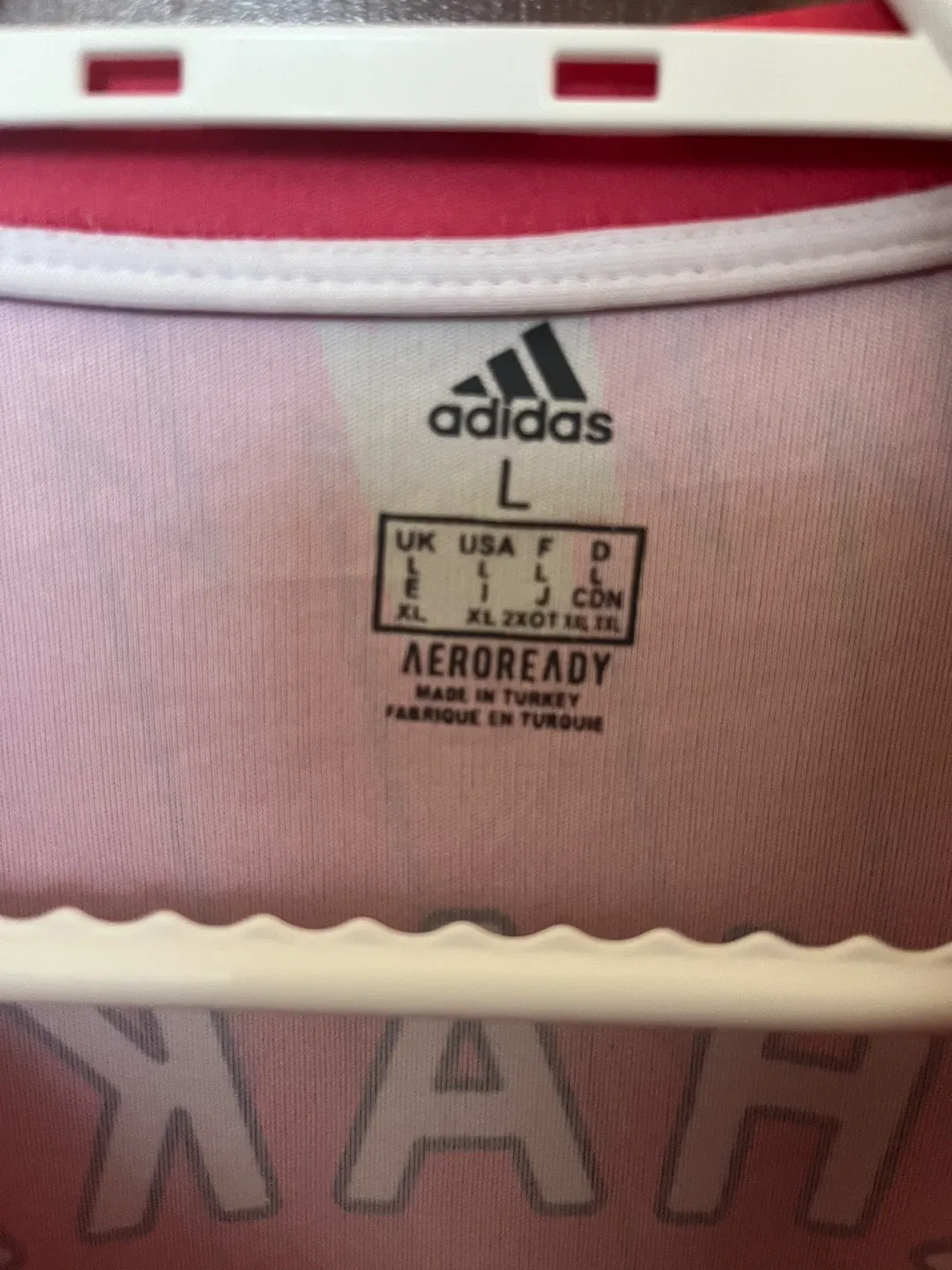 Adidas Arsenal Xhaka 34 Soccer Jersey - Size L image indicator(3)