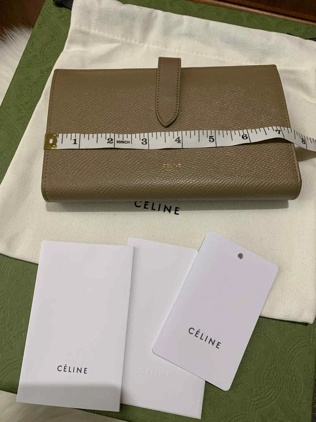 Celine Large Flap Multifunction Wallet image indicator(7)