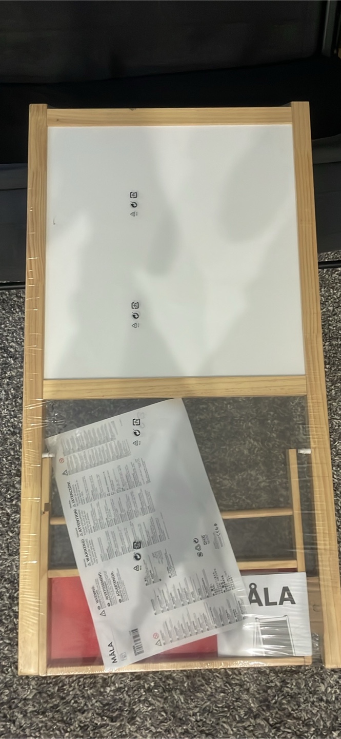 IKEA MÅLA Easel white abd black board - photo 2