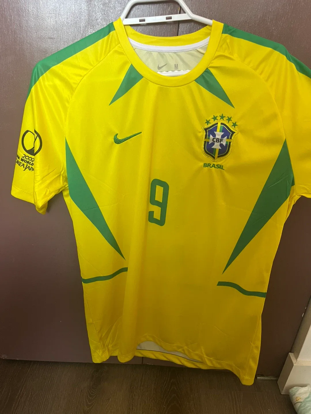 Nike Brazil Ronaldo #9 Jersey - Size Medium thumbnail
