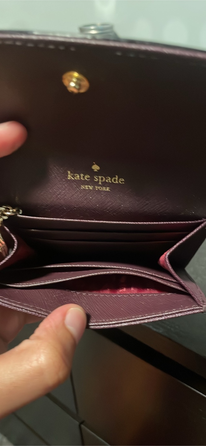 Kate Spade Card Holder - Plum - photo 3