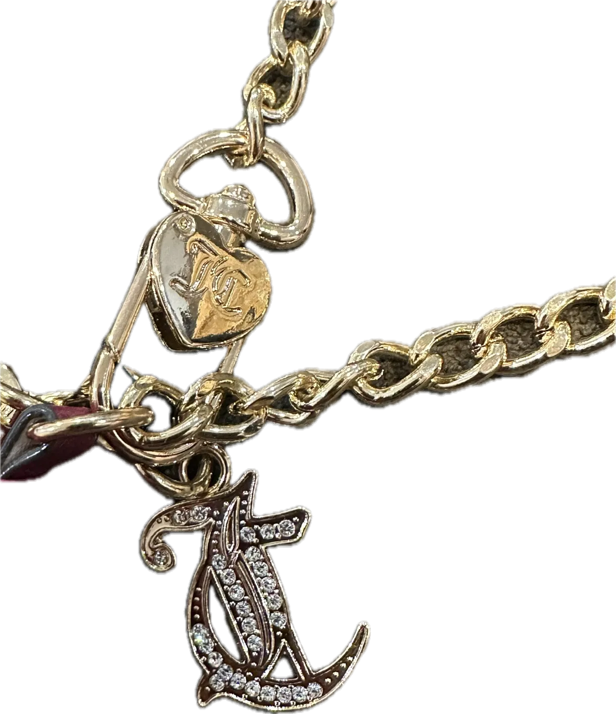 Juicy Couture Heart Zip Around Wallet On Chain image indicator(4)