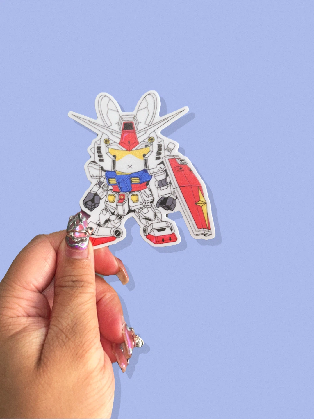 Miffy Gundam Vinyl Sticker