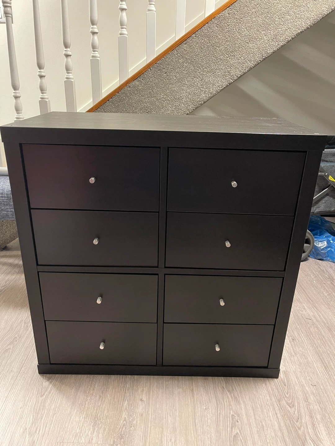 IKEA Kallax 8-drawer dresser - Dark Brown