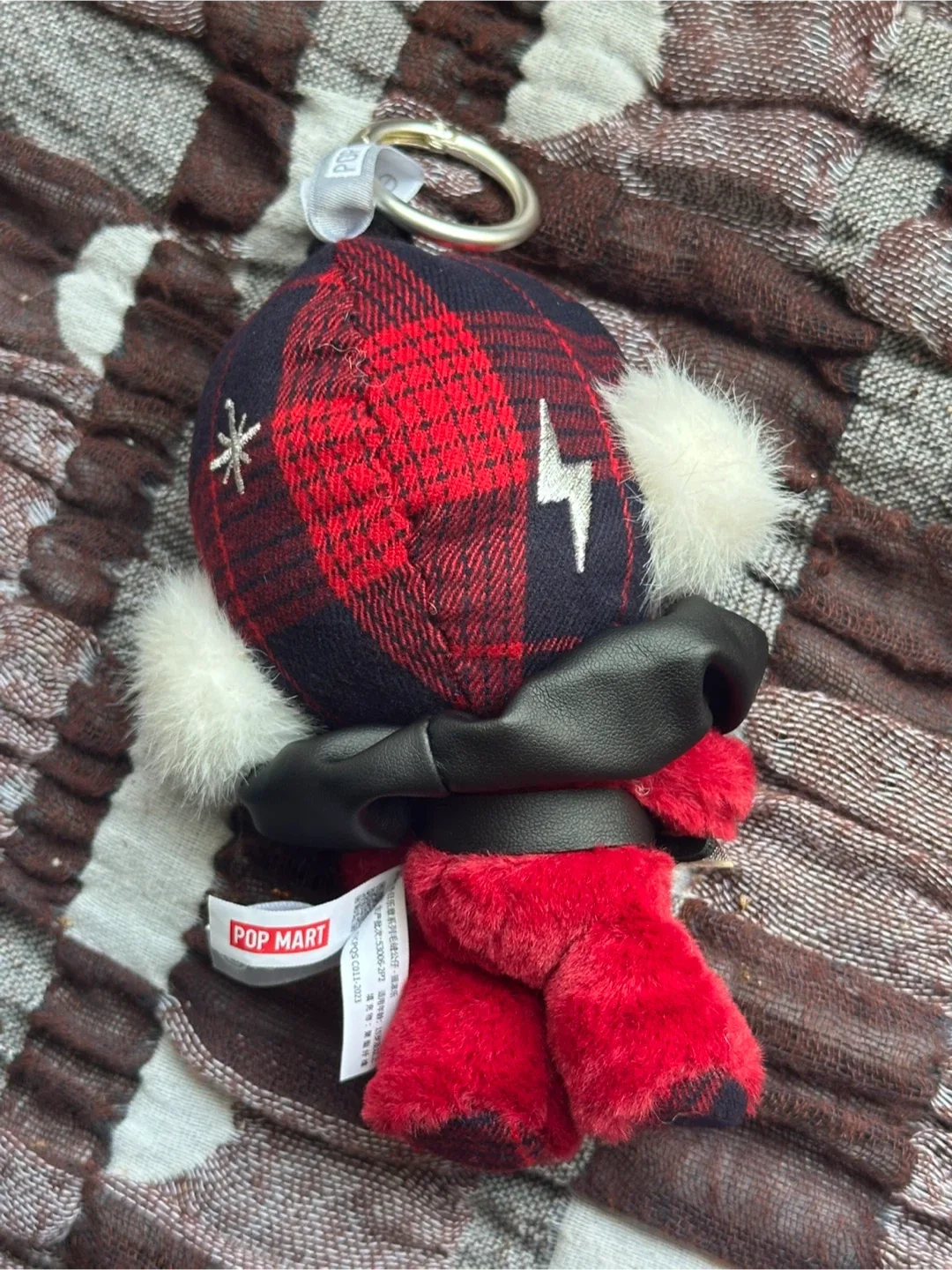 Rock On - Skull panda Winter Symphony Plush Doll Keychain image indicator(2)