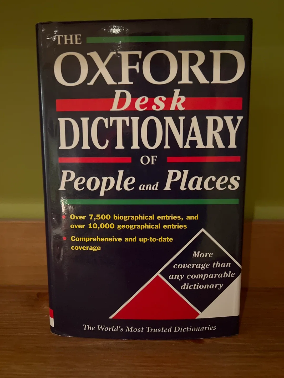 Oxford Desk Dictionary of People and Places thumbnail