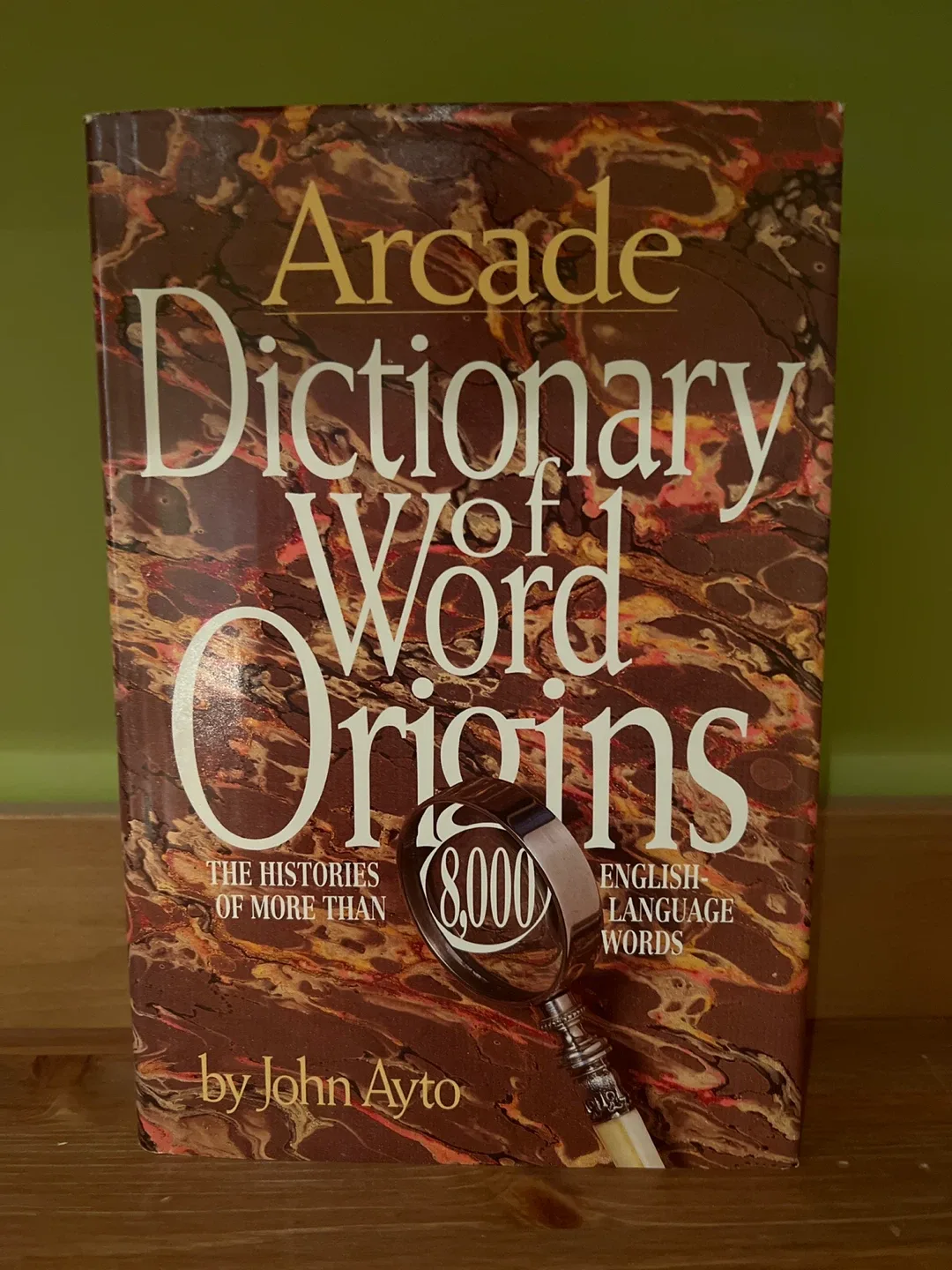 Arcade Dictionary of Word Origins by John Ayto thumbnail