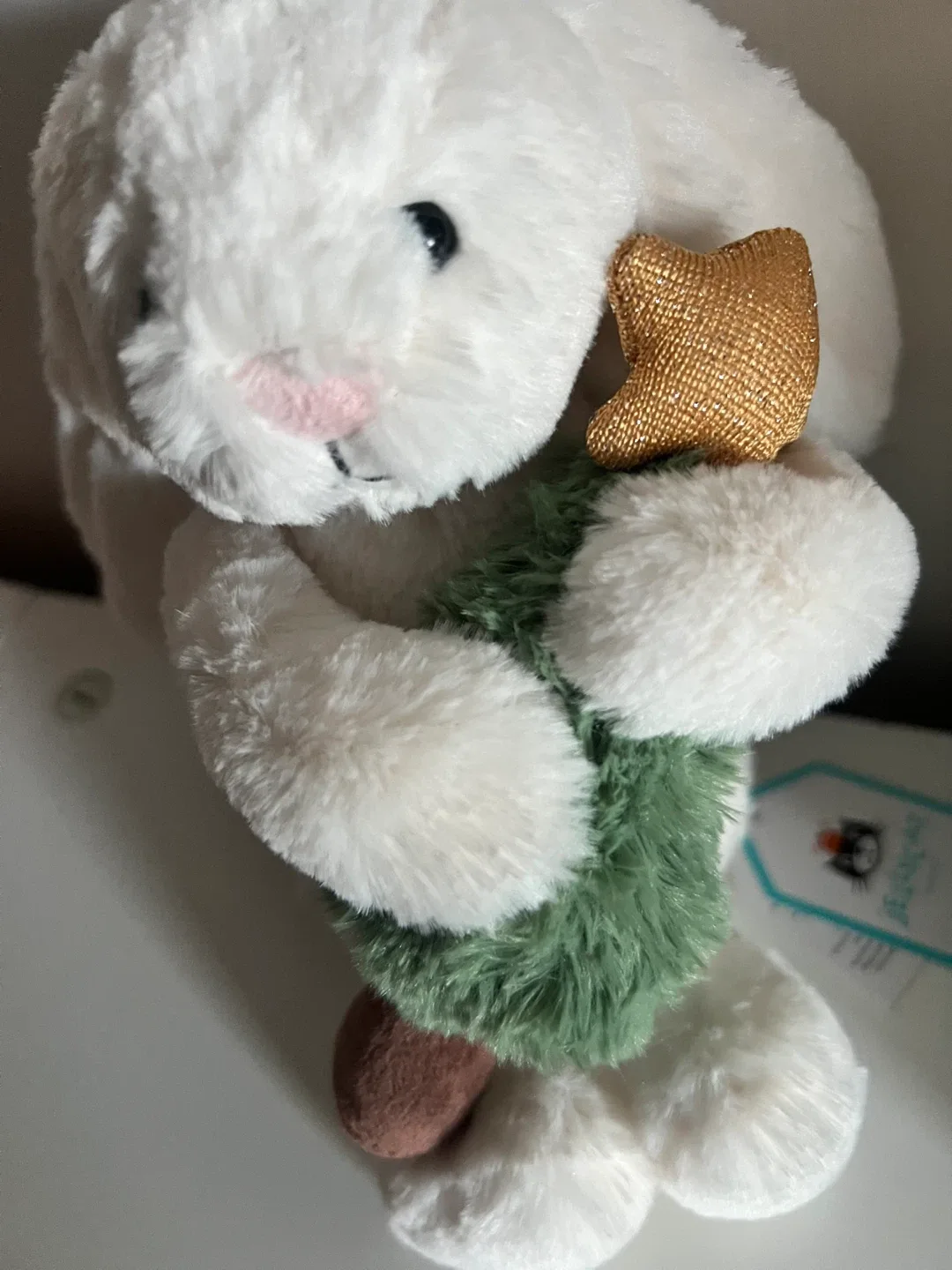 Jellycat Bashful Bunny with Christmas Tree - Small image indicator(2)