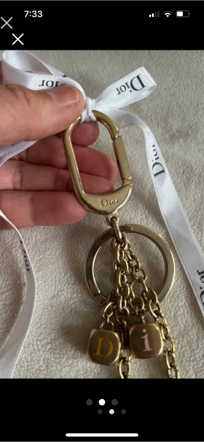 Authentic Dior Bag Accessory/Keychain image indicator(2)