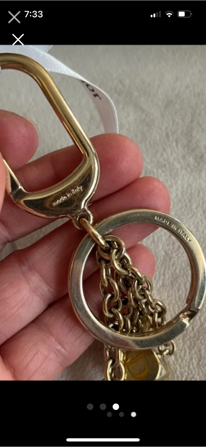 Authentic Dior Bag Accessory/Keychain image indicator(3)