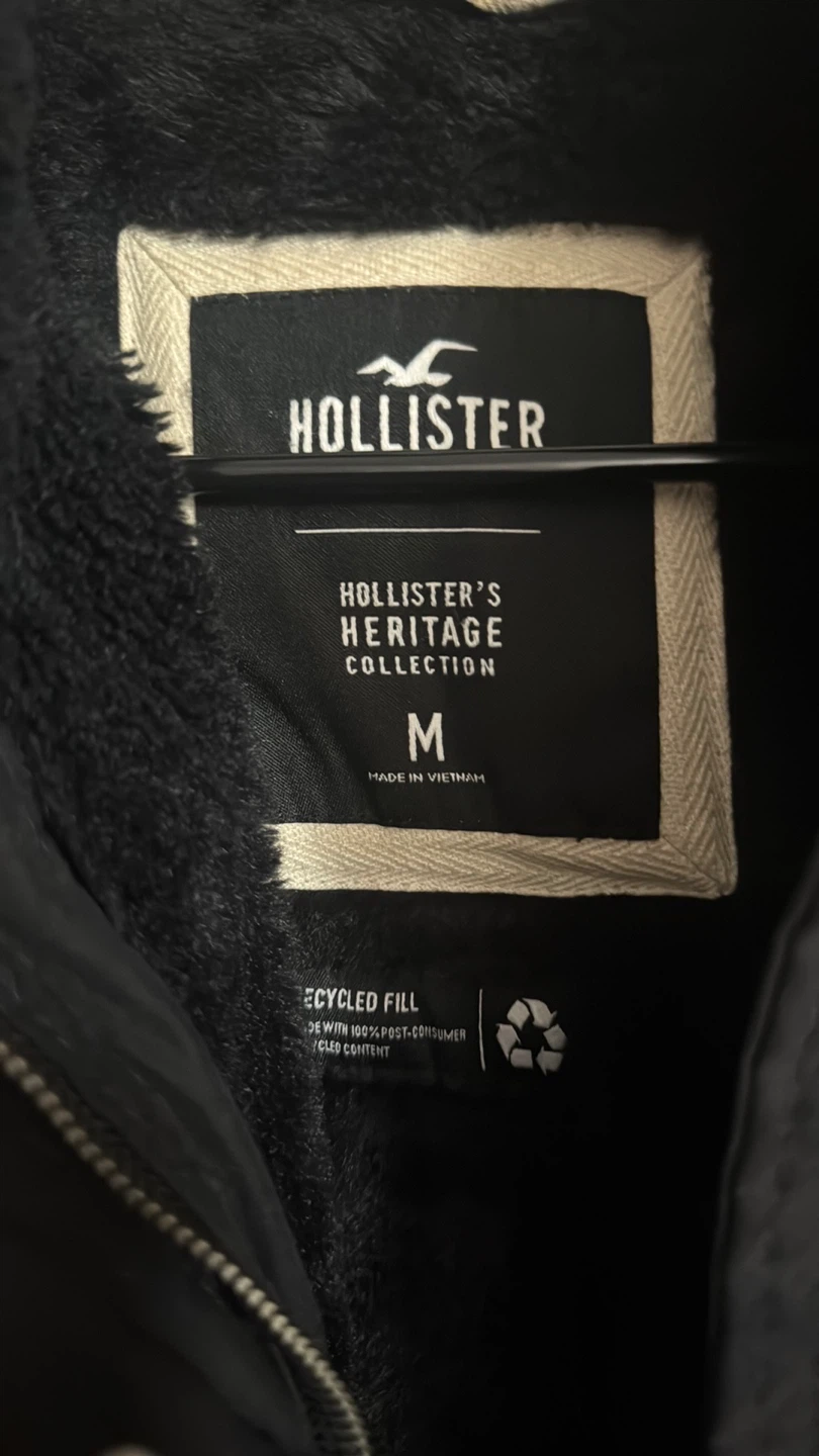 Hollister Heritage Collection Black Parka - Size M - photo 2