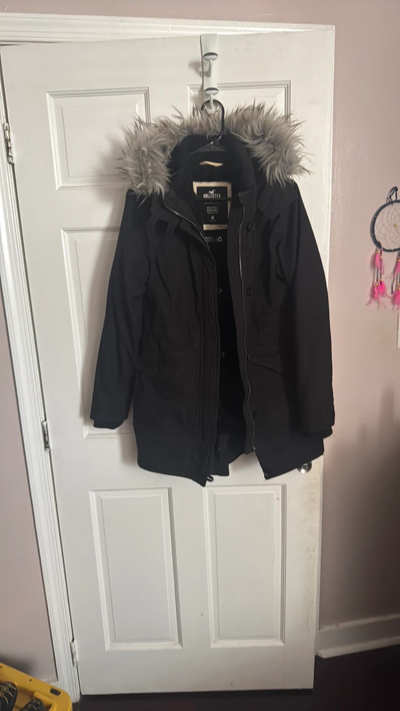 Hollister Heritage Collection Black Parka - Size M