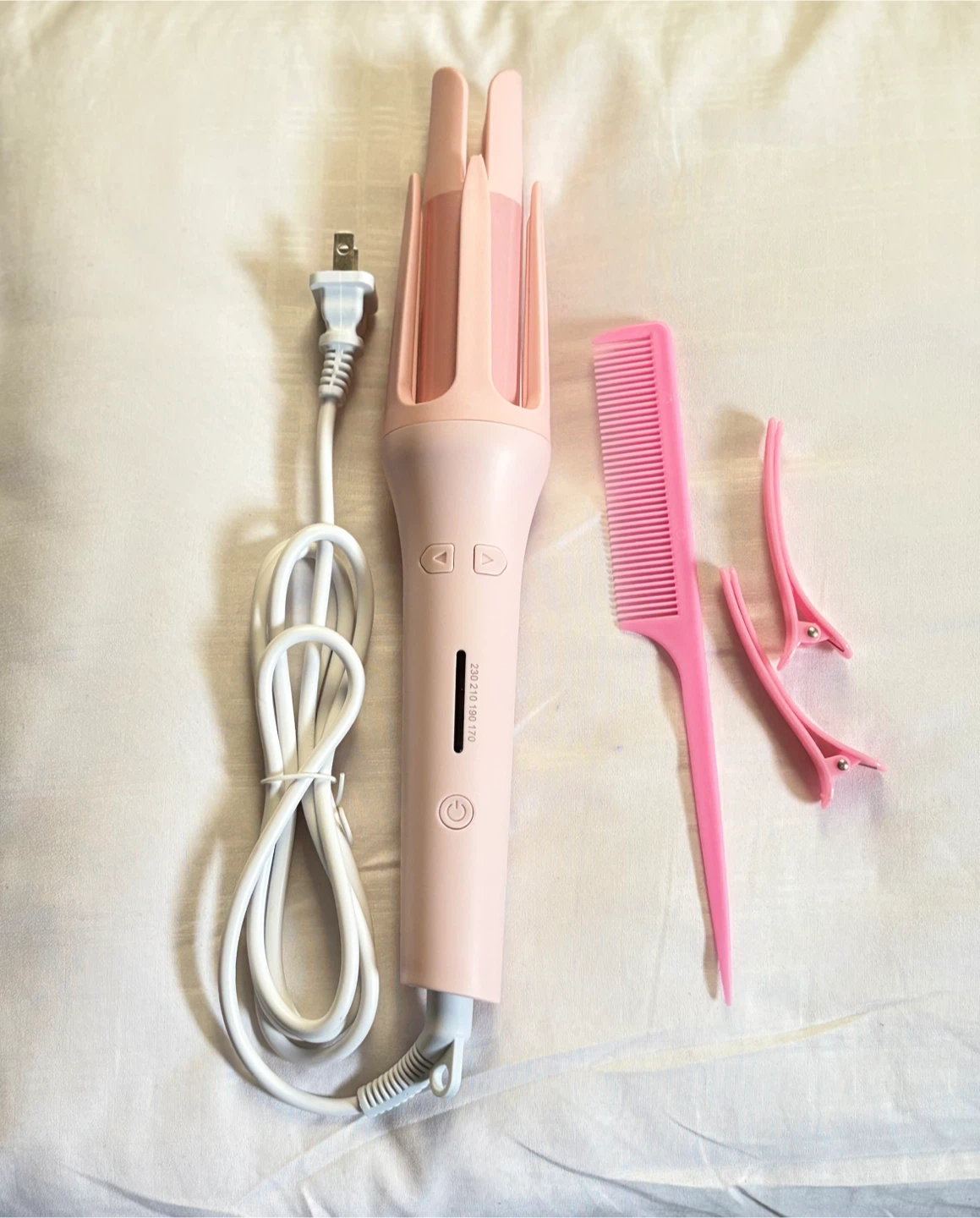 Automatic Hair Curler with Comb & Clips - photo 2