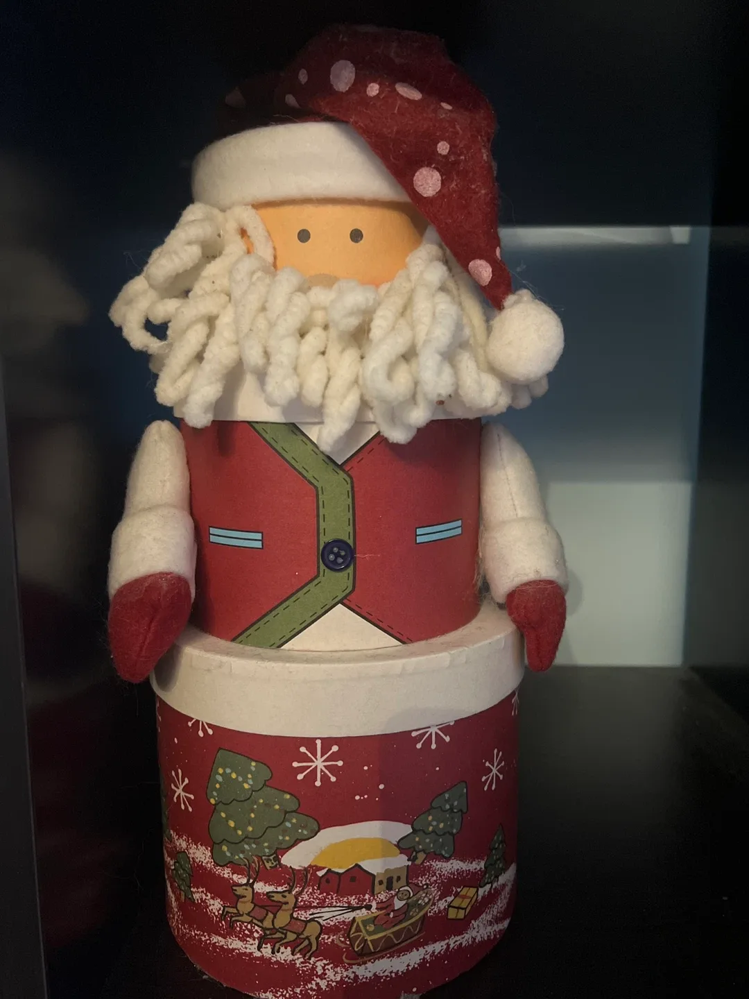 Santa Christmas Decoration Box thumbnail