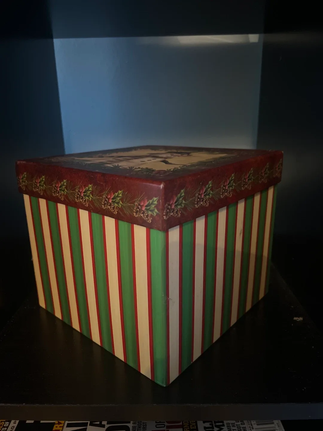 Christmas Snowman Decorative Box thumbnail