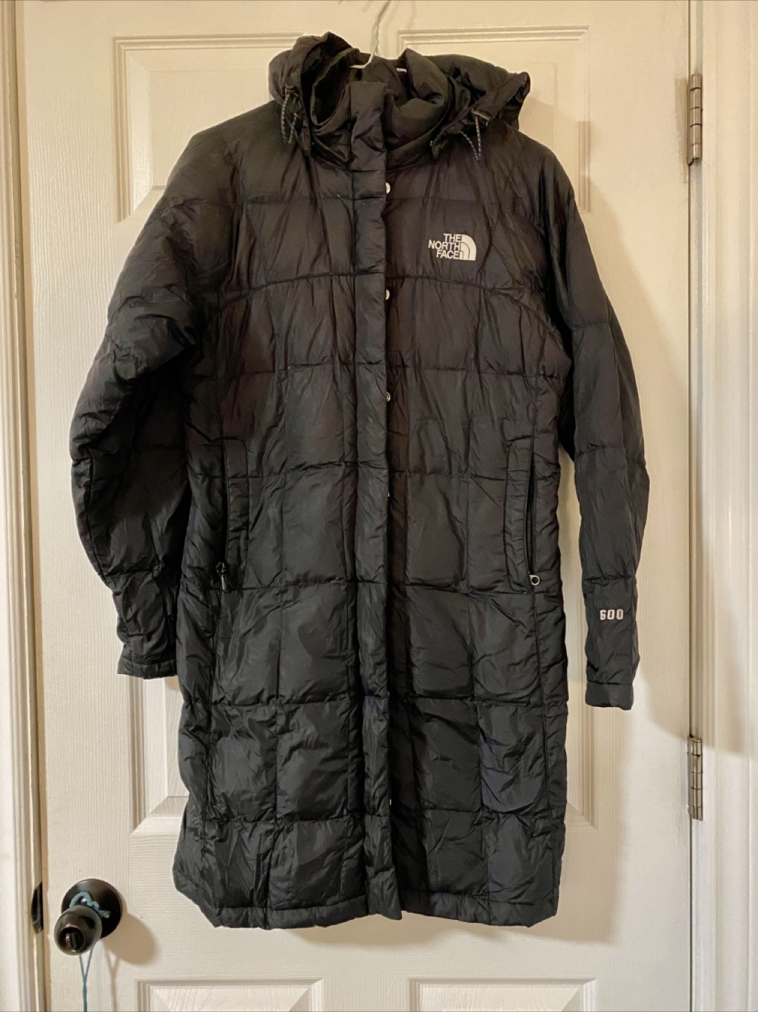 The North Face Black 600 Down Parka XS