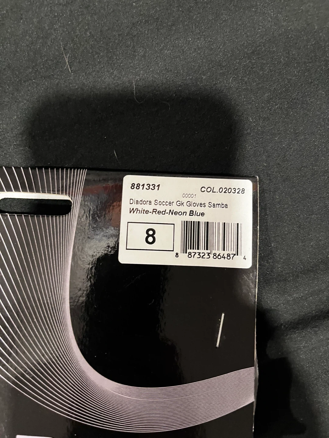 Diadora Soccer Goalie Gloves Samba - Size 8 - photo 3