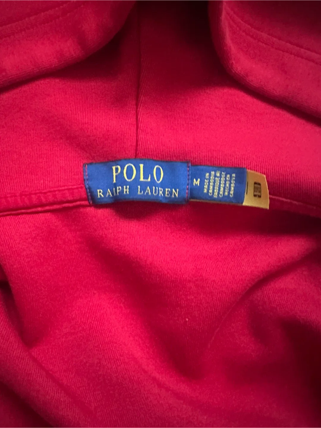 Polo Ralph Lauren Red Hoodie - Size M image indicator(4)