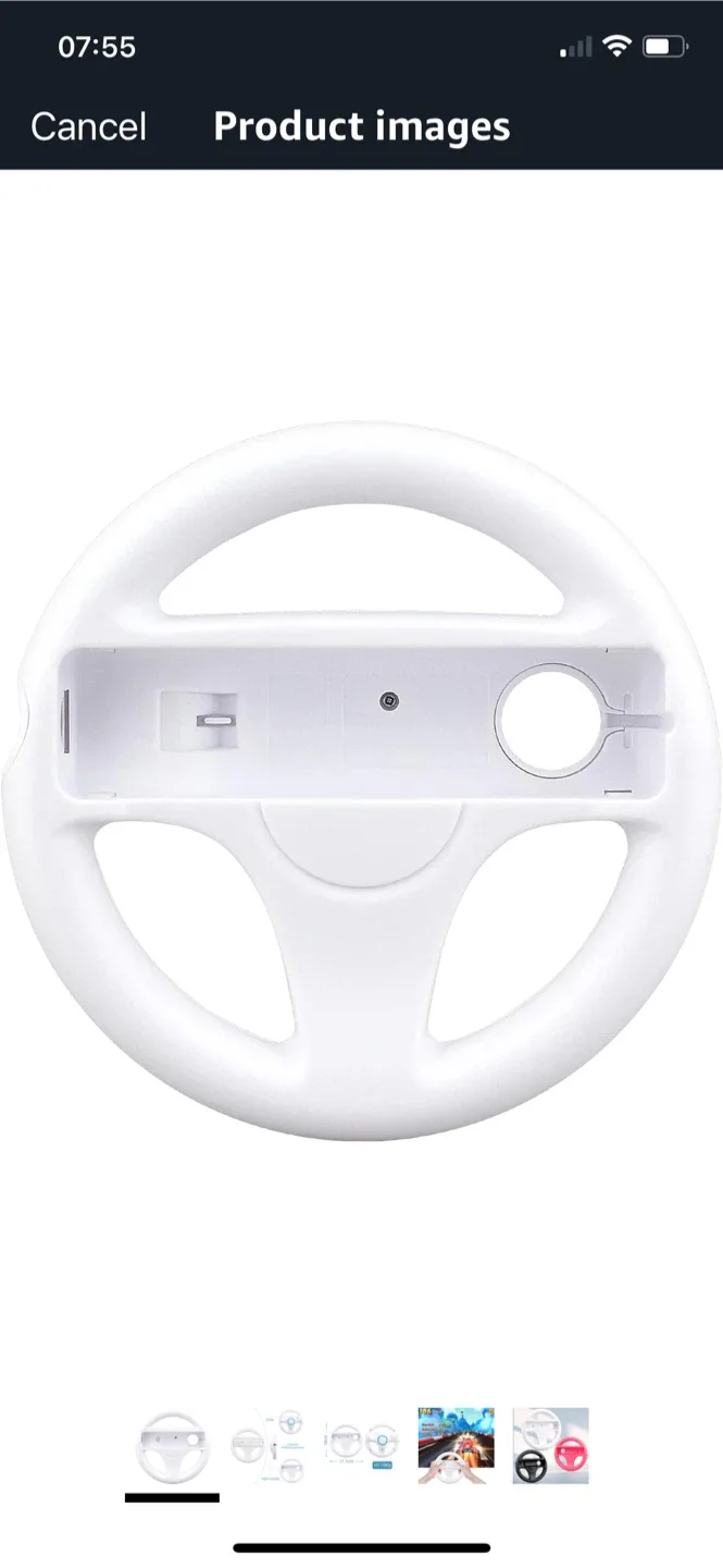 Wii Mario Kart Racing Wheel (x2) image indicator(2)