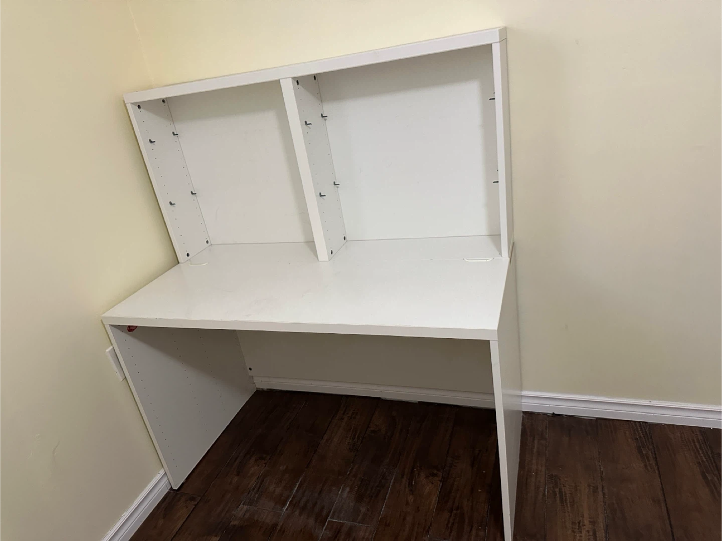 White Desk with Hutch - photo 5