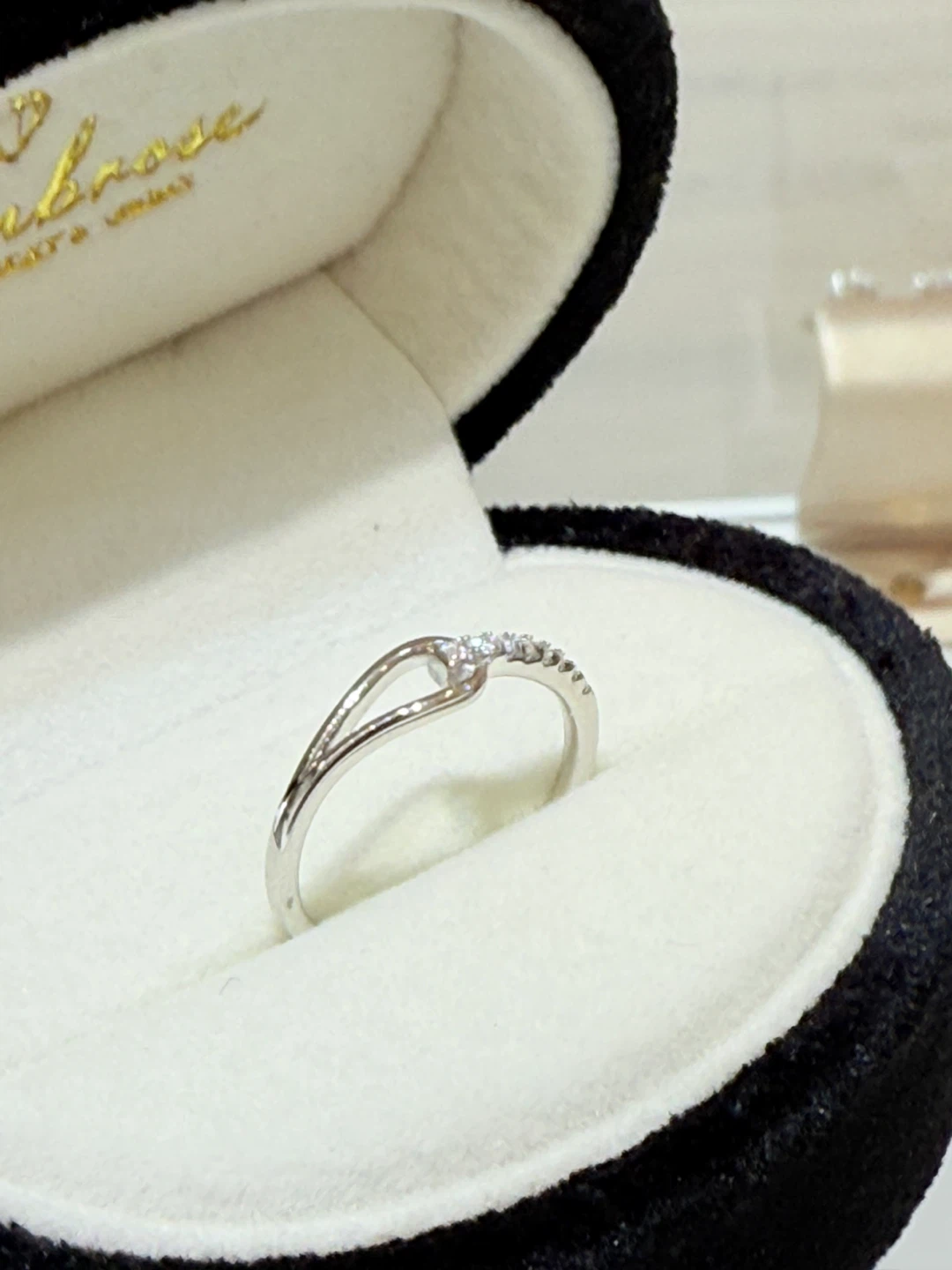 0.5 carats 925 sterling silver moissanite ring - photo 4