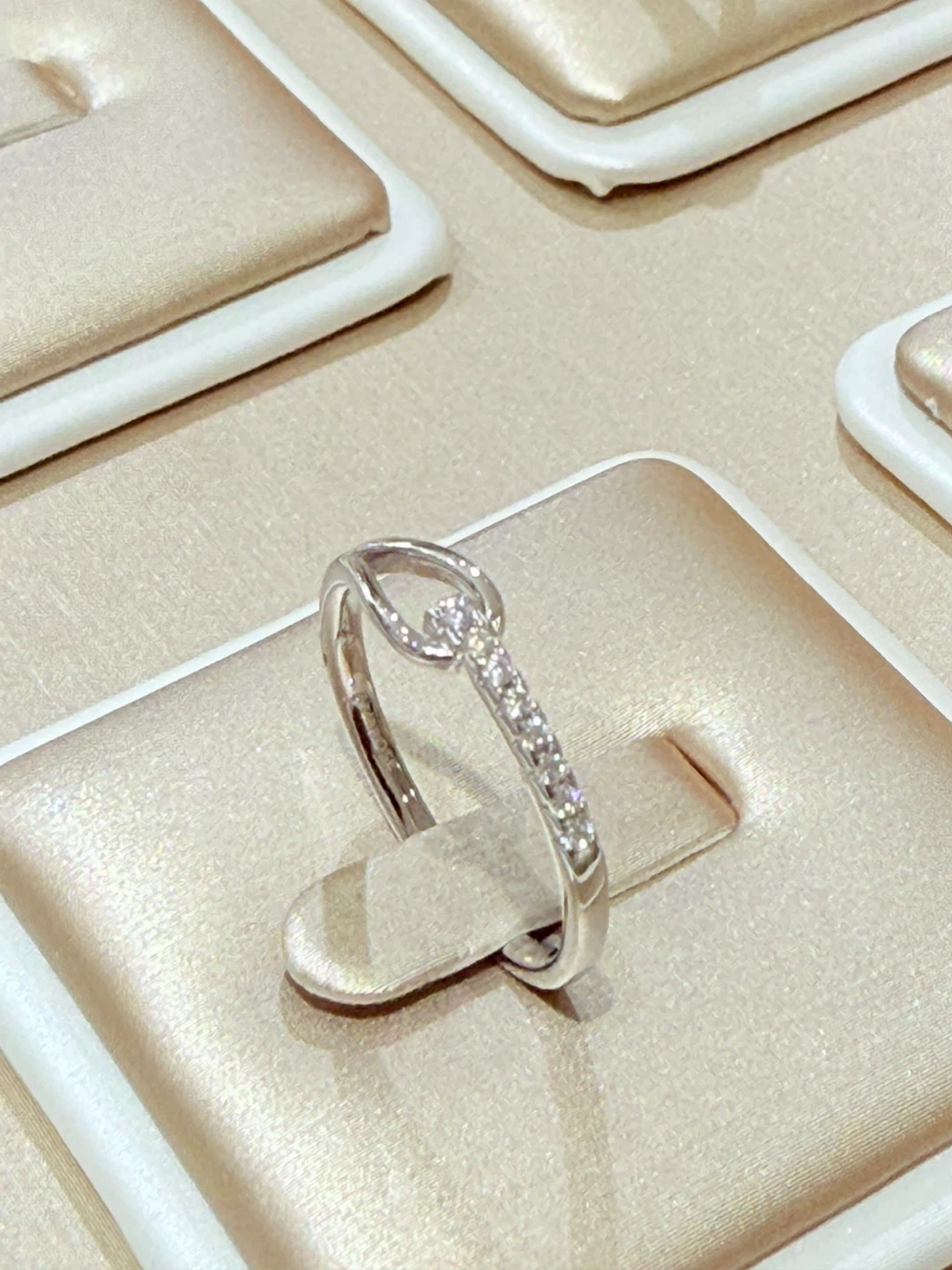0.5 carats 925 sterling silver moissanite ring - photo 5