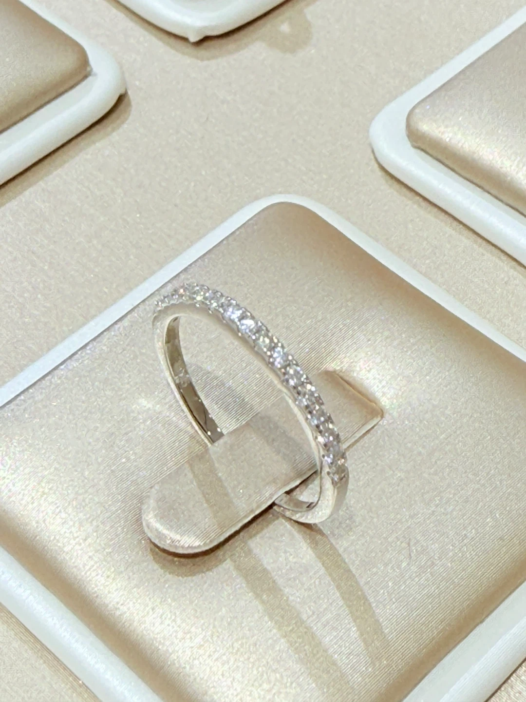 0.5 carats 925 sterling silver moissanite ring - photo 4