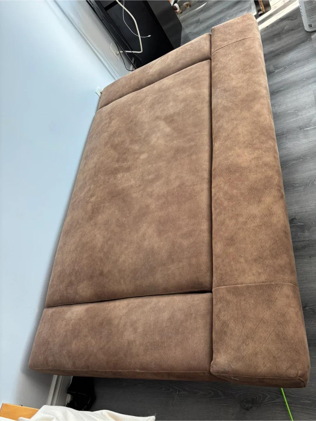 Brown Futon Sofa Bed image indicator(3)